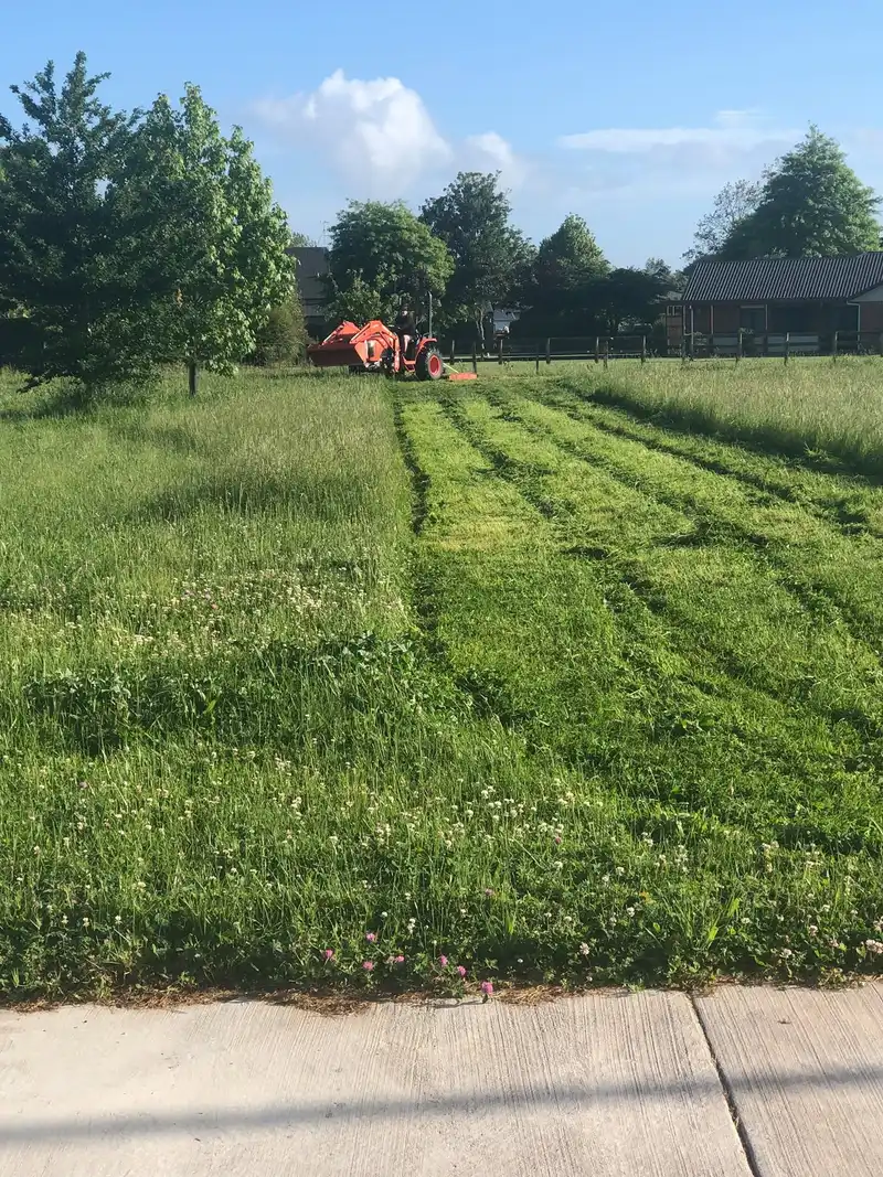 Lifestyle block rural lawn mowing in the Waikato